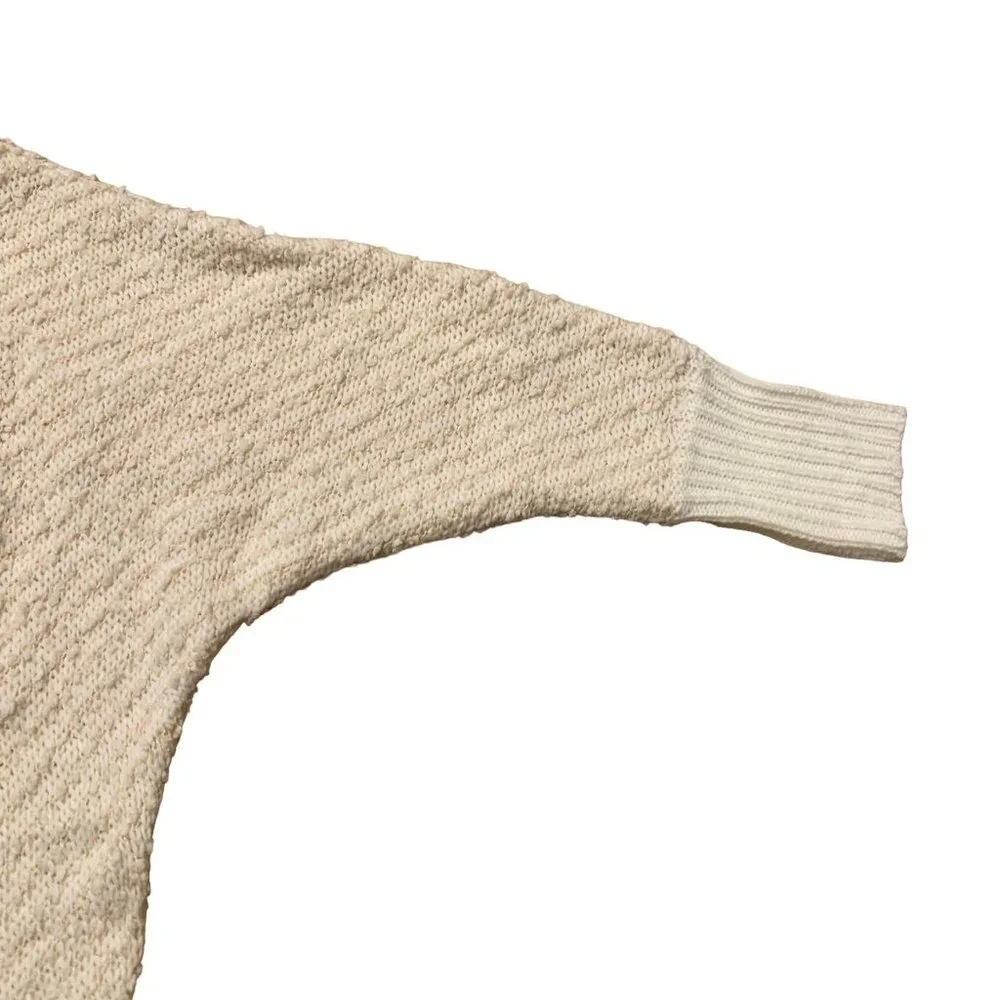 NWT Moon & Madison Cowl Neck Sweater Small Diagonal Striped